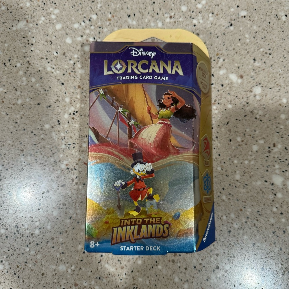 Lorcana - Into The Inklands - Starter Deck - Moana & Duck Tales - New Sealed